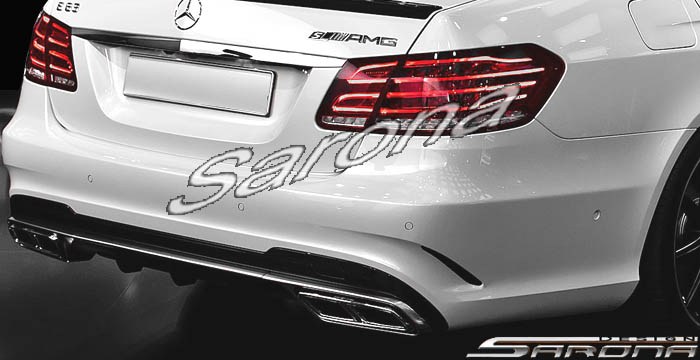 Custom Mercedes E Class  Sedan Rear Bumper (2014 - 2016) - $890.00 (Part #MB-080-RB)
